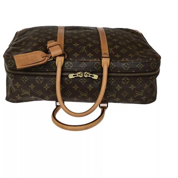 LOUIS VUITTON Sirius 45 Travel Hand Bag Monogram Leather Brown - Picture 5 of 15